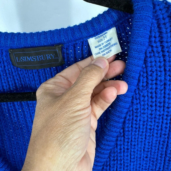 Vintage letterman sweater vest Medium. Cheer, homecoming T - Picture 4 of 4